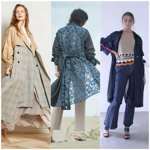 19年春夏レディス 変形トレンチコートが充実 | 繊研新聞