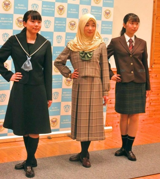 菅公学生服と岡山南高校 連携プロジェクトで試作制服 | 繊研新聞