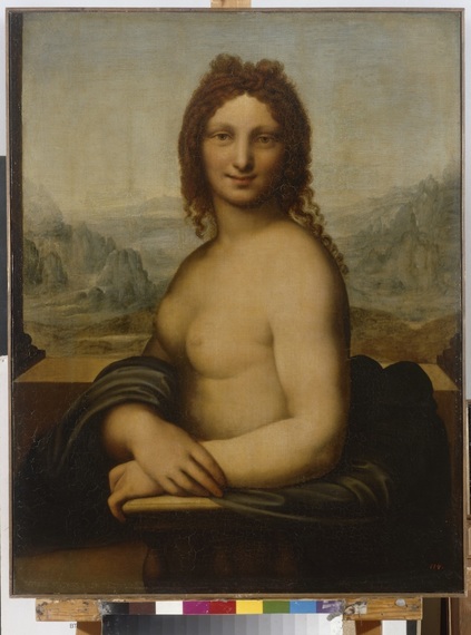 Ｊ*Ｙ様 モナリザ 肖像画 裸婦　ヌード　作者不明 J*Y様 モナリザ 肖像画 裸婦 ヌード 作者不明 - メルカリ