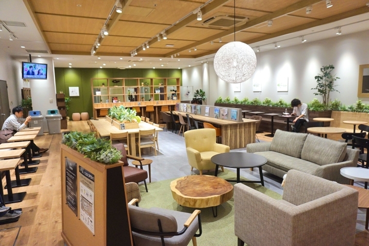 コクーンシティ 従業員休憩室をラウンジに | 繊研新聞