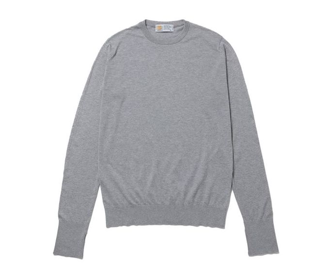 JOHN SMEDLEY x FRAGMENT DESIGN ガゼット付 M - ニット/セーター