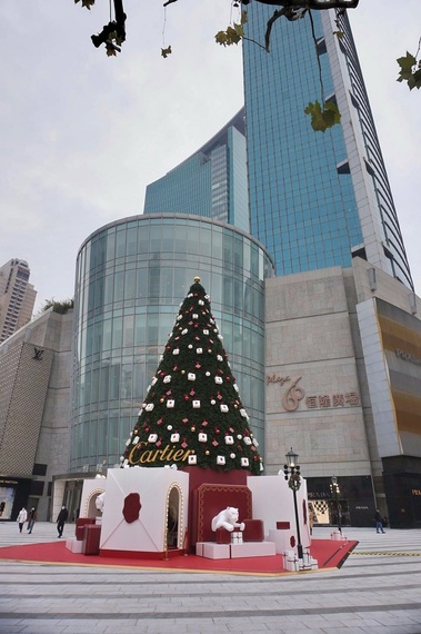 上海の街からメリークリスマス 繊研新聞