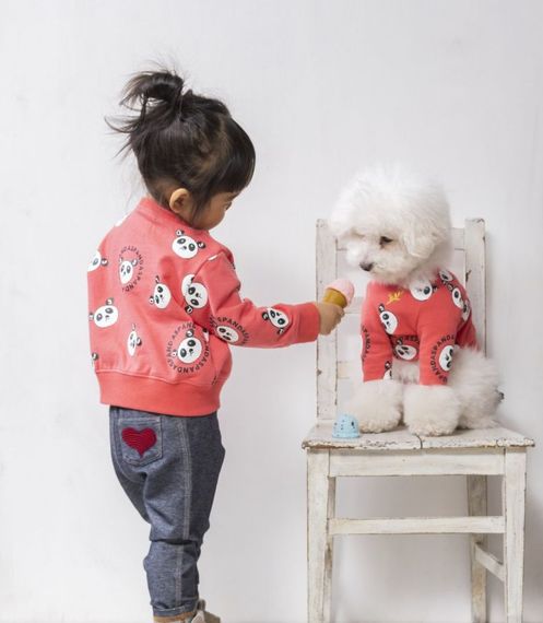 アズノゥアズデワン」 子供服の販売開始 親、子供、愛犬でお揃い 