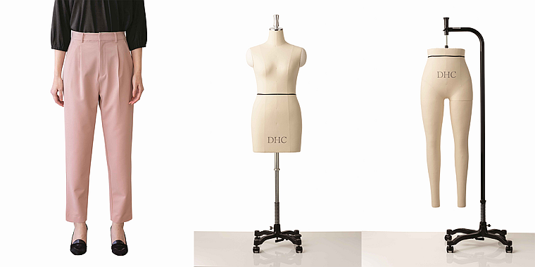 ディーエイチシー 40代女性の体形変化カバーしたパンツ企画 文化服装