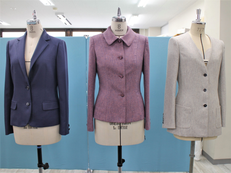 日本洋装協会が標準パターンを開発 オーダーメイドと既製服の良さを