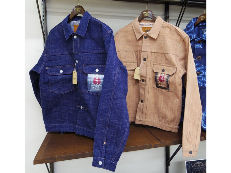 【美品】ステュディオダルチザン インディゴ染め 作務衣 羽織り Lサイズ 藍染 STUDIO D'ARTISAN ステュディオ・ダルチザン 双藍ジーンズ D1894