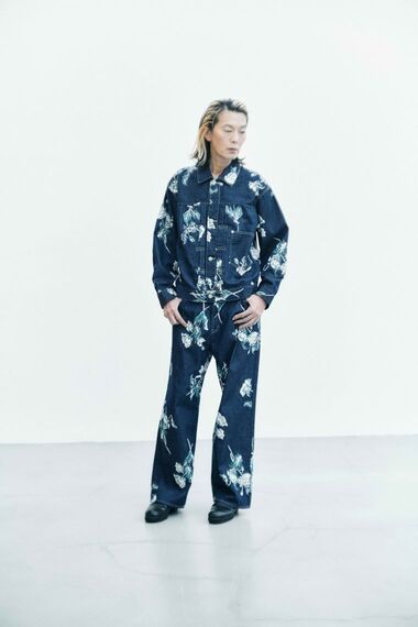 ジョンブル「ザ・キョウト・バッセン」25年夏 友禅技術を活用した花柄