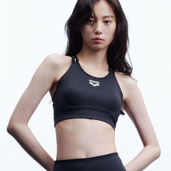 デサントジャパン「アリーナ」 ボレロ型ラッシュガードと水着のセット