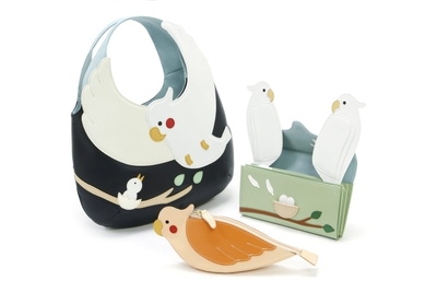 Kitamura キタムラ オカメインコモチーフ ポーチ ペンケース Kitamura