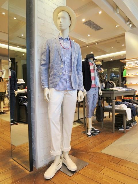 シップス①白＋インディゴで