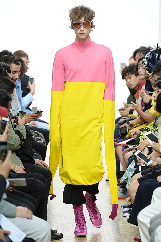 J.W.Anderson Spring Summer 2017 London Menswear Fashion Week  Copyright Catwalking.com 'One Time Only' Publication Editorial Use Only