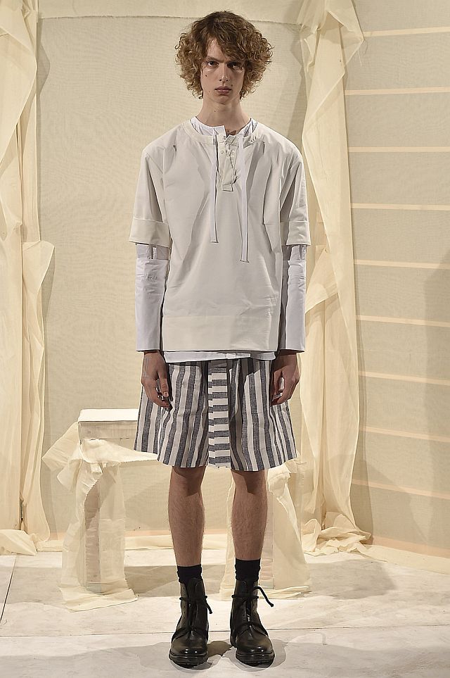 Phoebe English - Spring Summer 2017 London Menswear Fashion Week Copyright Catwalking.com 'One Time Only' Publication Editorial Use Only