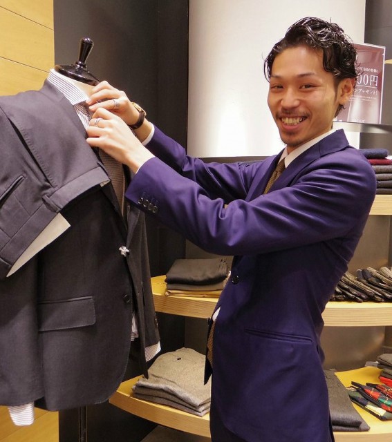 店長のページ　アーバンリサーチ　吉本店長2